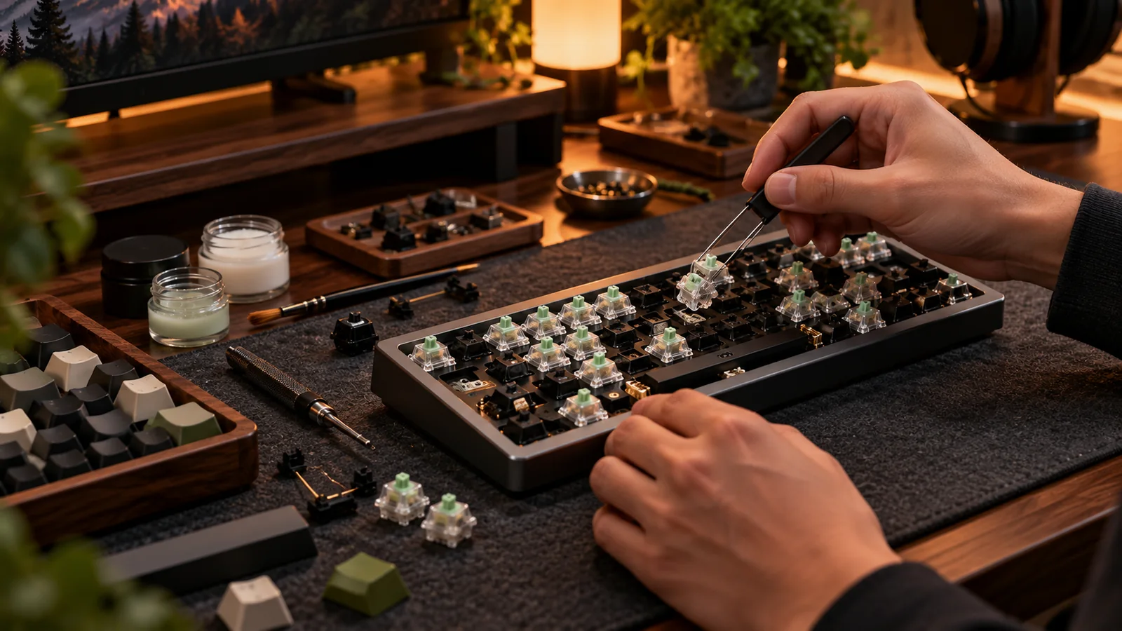 Mechanical keyboard details relevant to budget