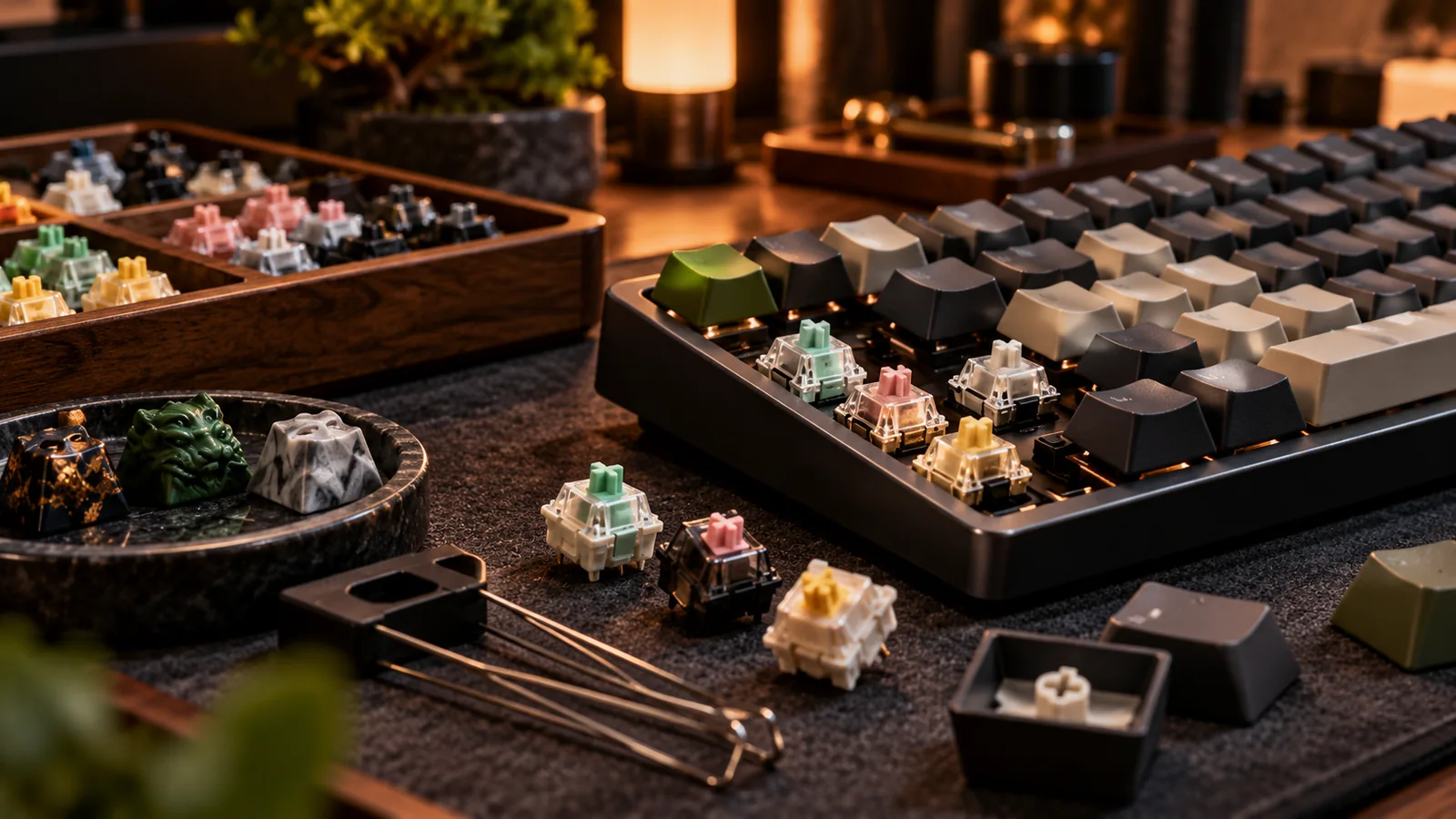 Mechanical switch collection